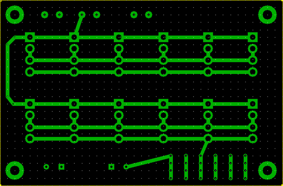 Top copper traces only.